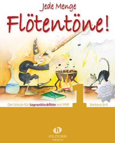 Barbara Ertl - Jede Menge Flötentöne Band 1: Die Schule für Sopranblockflöte mit Pfiff, incl. 2 CDs - Preis vom 19.10.2026 19:33:35 h