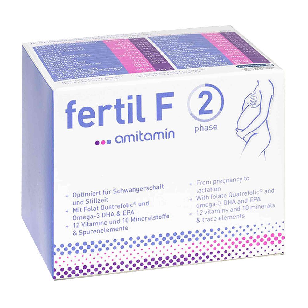Amitamin fertil F phase 2 Kapseln 120 St