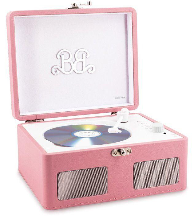 Liscianigiochi Barbie Vintage CD-speler met Bluetooth en Stereo - Roze