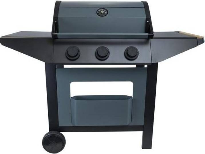 Barbecue gaz 3 feux 10.5kw - Cook'in Garden - AM253T - burn