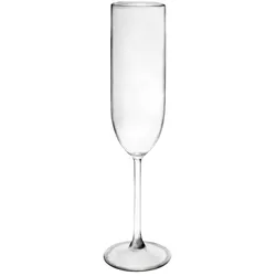 18x Mehrweg-Sektglas "Cristall" 100 ml / 0,10 L klar