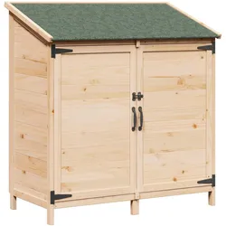 vidaXL, Gartenhaus + Gartenschrank, Garten Shed