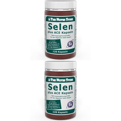 Selen 60 µg plus ACE Kapseln 2x 2x120 St