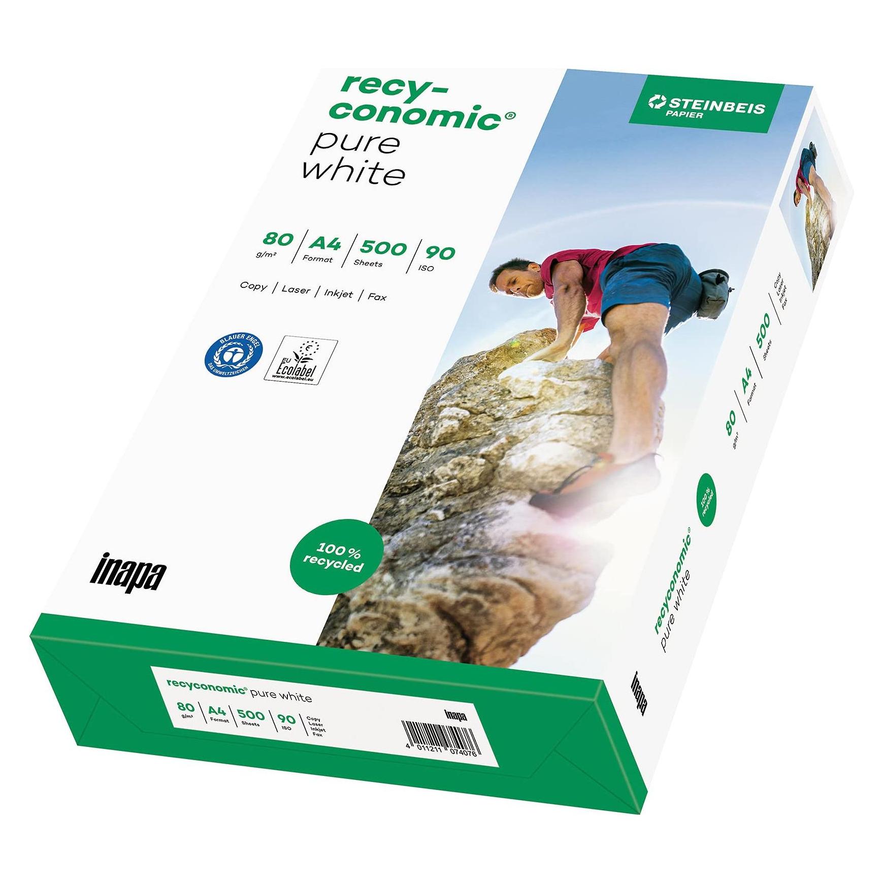 Papyrus Recyconomic (A4, 500 Blätter, 80 g/m²) (88174157)