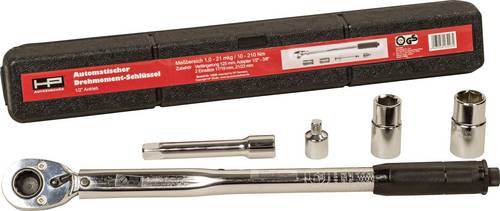 HP Autozubehör 13228 Drehmomentschlüssel mit Umschaltknarre 1/2 (12.5 mm) 40 - 210 Nm