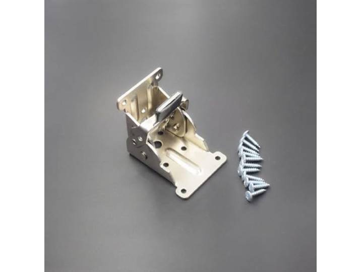 Standardscharnier mit Klappmechanismus, klappbare Halterung für Tische, Stühle, Ausziehtische und Tischbeine, in Gold und Silber