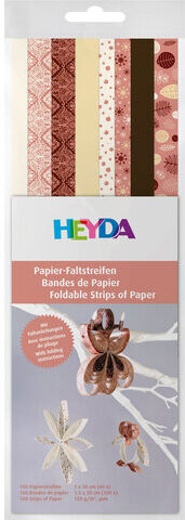 Heyda Faltstreifen-Set "Weihnachten", 160 Streifen