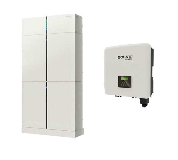 Solax T-BAT H 6.0 V2 + X3-HYBRID-5.0-D G4.2 HIGH VOLTAGE LITHIUM-IONEN-BATTERIESPEICHERSYSTEM