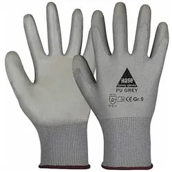 Hase PU Grey Montagehandschuh Gr. 8 - 1 Paar