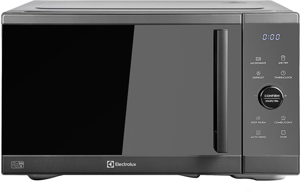 Electrolux Grey 26L Air Fryer Combi Microwave Oven Grey 30.5cm H X 52cm W X 45cm D