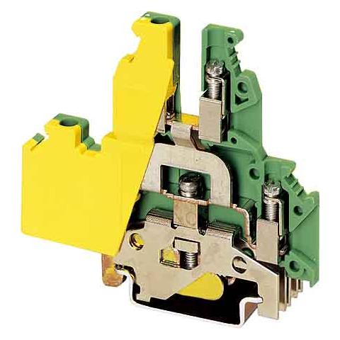 Phoenix Contact TB,Screw connect,Width:6.2mm,greenyellow (3007123)