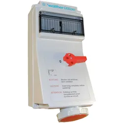 Walther Werke Wandsteckdose wasserdicht AL139309TS