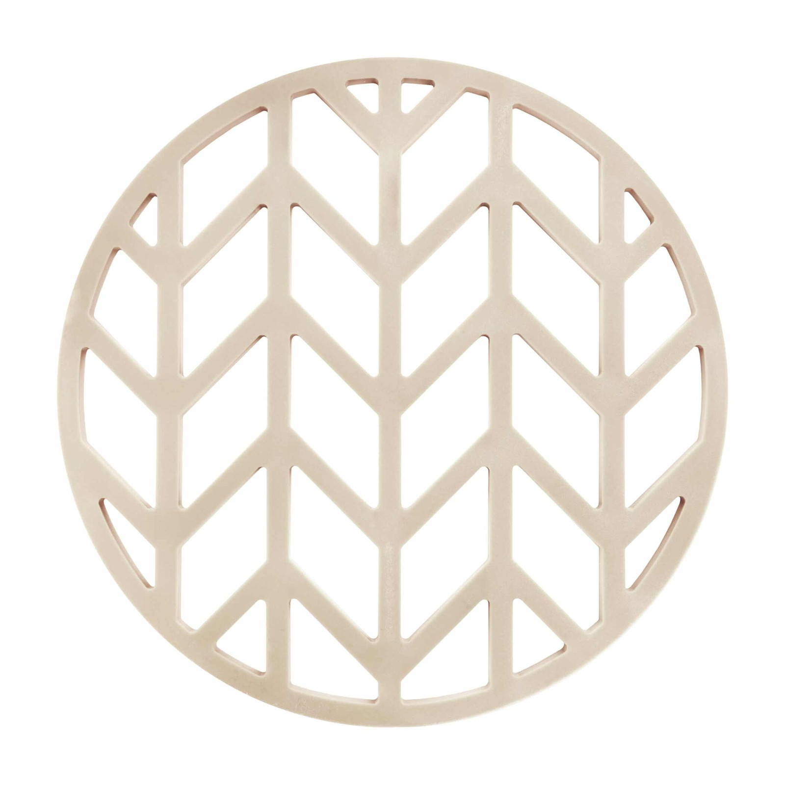 Krumble Pannenonderzetter Pijlen Beige Diameter: 14 cm