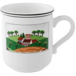 KAFFEEBECHER DÖRFCHEN Design Naif bunt 300 ml