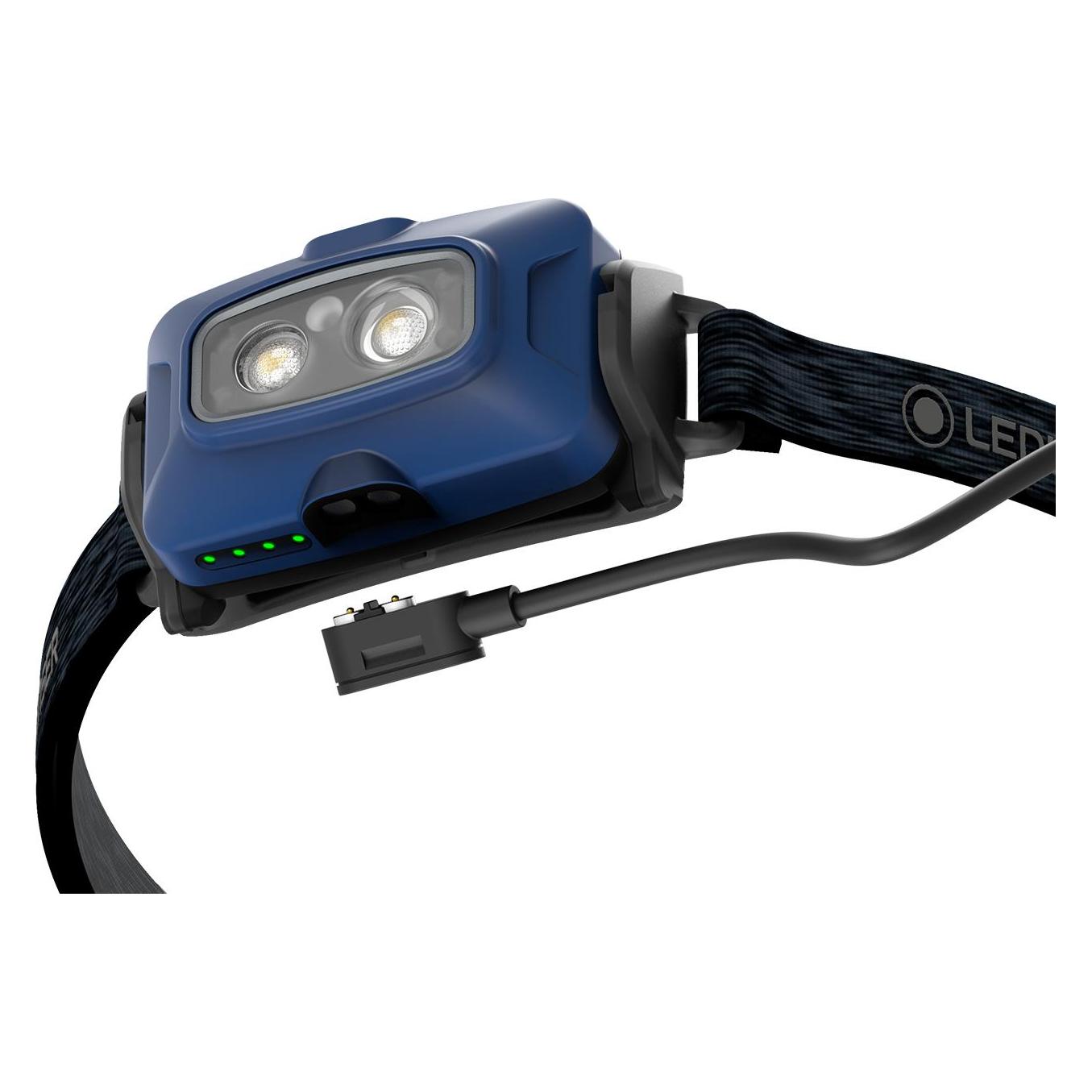 Ledlenser LED LENSER Stirnla.HF4R blue (500 lm) (502791)