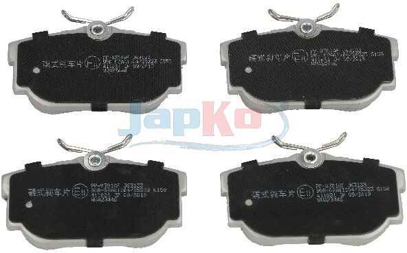 Japko Bremsbelagsatz, Scheibenbremse 510301 Hinterachse Für Vw