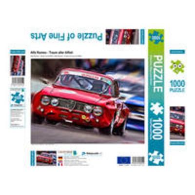 CALVENDO Puzzle Alfa Romeo - Traum aller Alfisti 1000 Teile Puzzle quer | 1000 Teile Lege-Größe 64 × 48 cm Foto-Puzzle für glückliche Stunden