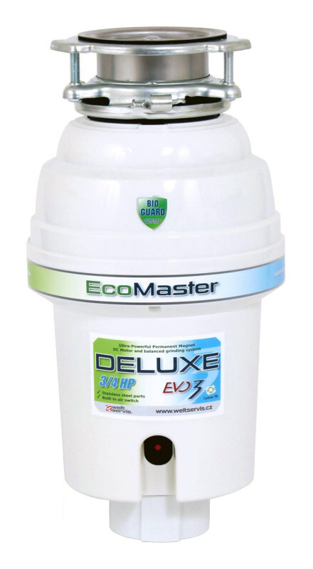 Mahlgerät für Küchenabfälle EcoMaster DELUXE EVO3
