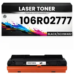 Toner 106R02777 für Xerox kompatibel Schwarz hochwertige Premium Alternative für Xerox Phaser 3052, 3260DNI, 3260, Xerox WorkCentre 3215, 3225