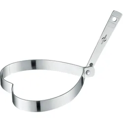 Küchenprofi Spiegelei-Ring in Herzform - weiß