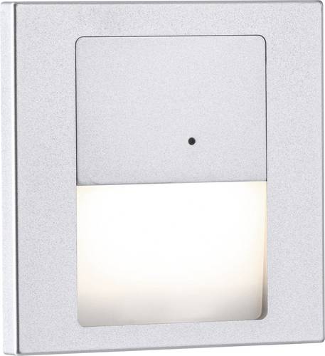 Paulmann 80003 Tsaro eckig 80x36mm 1W 80lm 230V 2700K Wandeinbauleuchte LED 1W Chrom (matt)