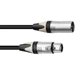 PSSO XLR Kabel COL 3pol 15m sw Neutrik
