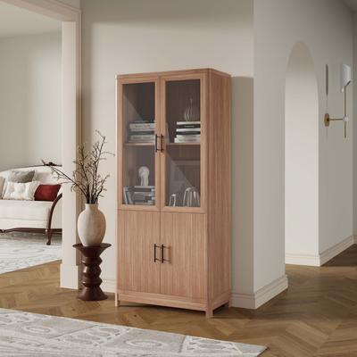 "Manhattan Comfort Jodie 31"" Bookcase Cabinet (6-Shelf)"