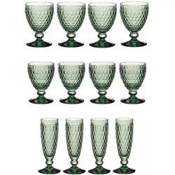 Villeroy & Boch Wein- & Sektgläser Boston Coloured, Weingläser, Grün