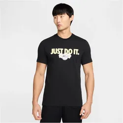NIKE Dri-FIT Basketball T-Shirt Herren 010 - black M