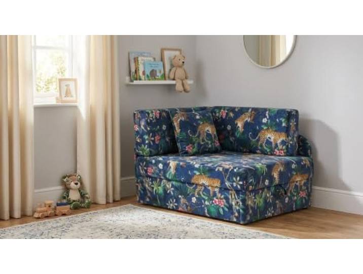Family Meble Kinder-Schlafsofa Denis Design mit Bettkasten, ausziehbar – Variante Garden 1
