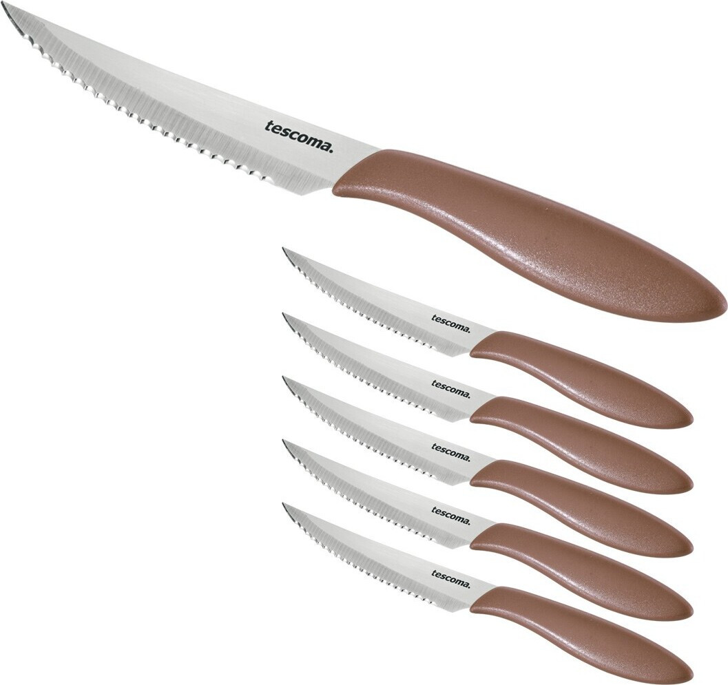 Tescoma PRESTO Steakmessen, 6 stuks, Bruin, 12 cm