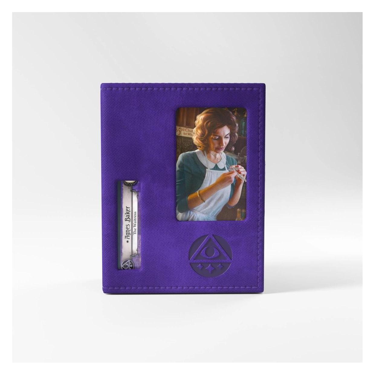 Gamegenic GGS20175 - Arkham Horror Investigator Deck Tome Mystic Purple (GGS20175)