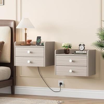 No Floating Nightstand