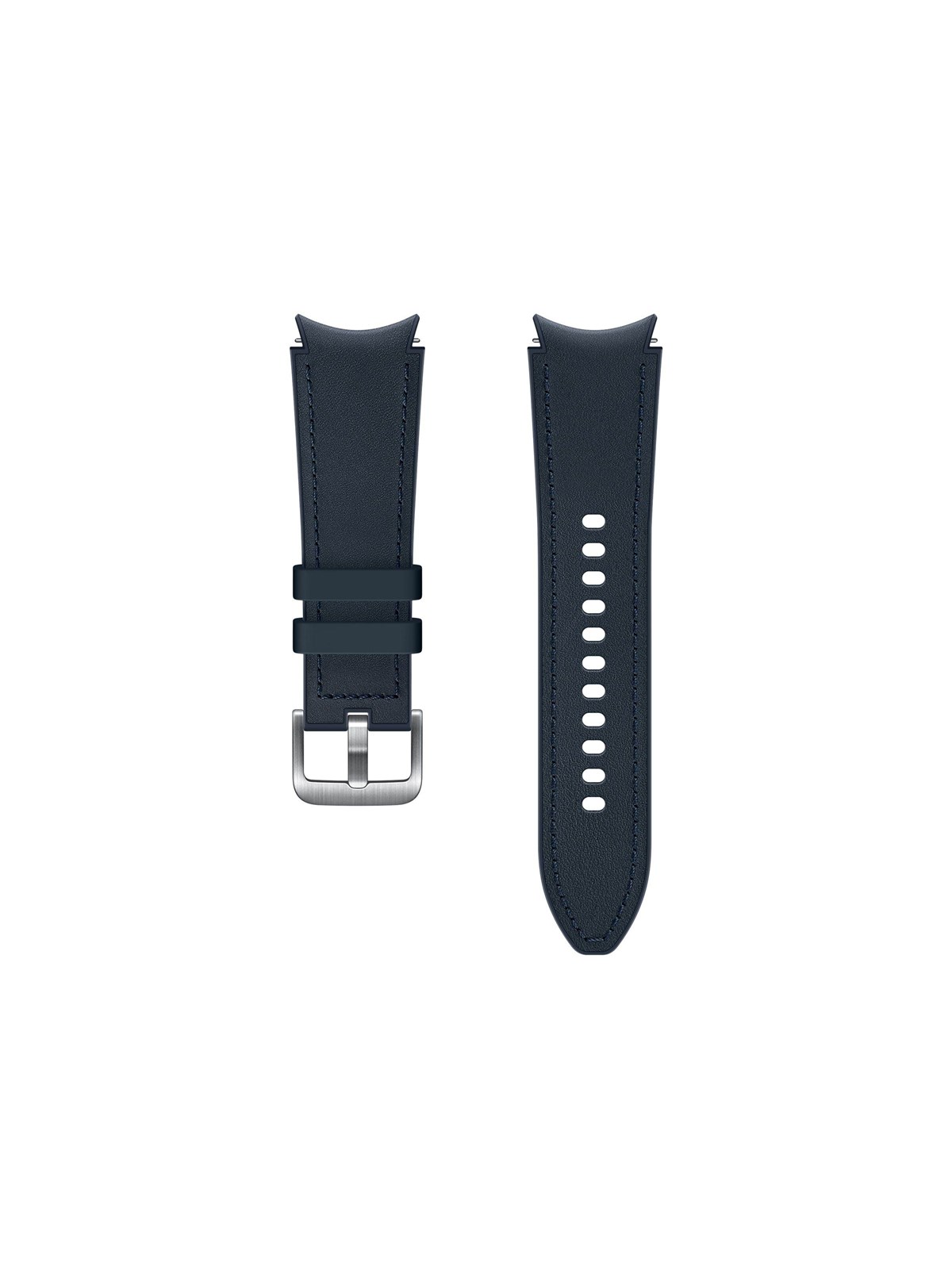 Samsung Watch Strap Hybrid Leather Band 20mm S/M - Navy