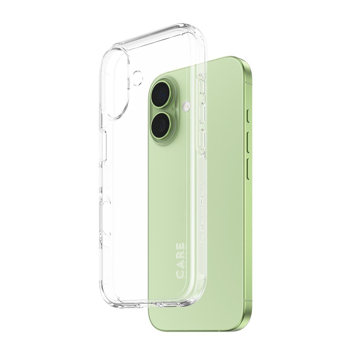 CARE by PanzerGlass Flagship Case Transparent Urban Explorer m. Klarer Rahmen iPhone 17