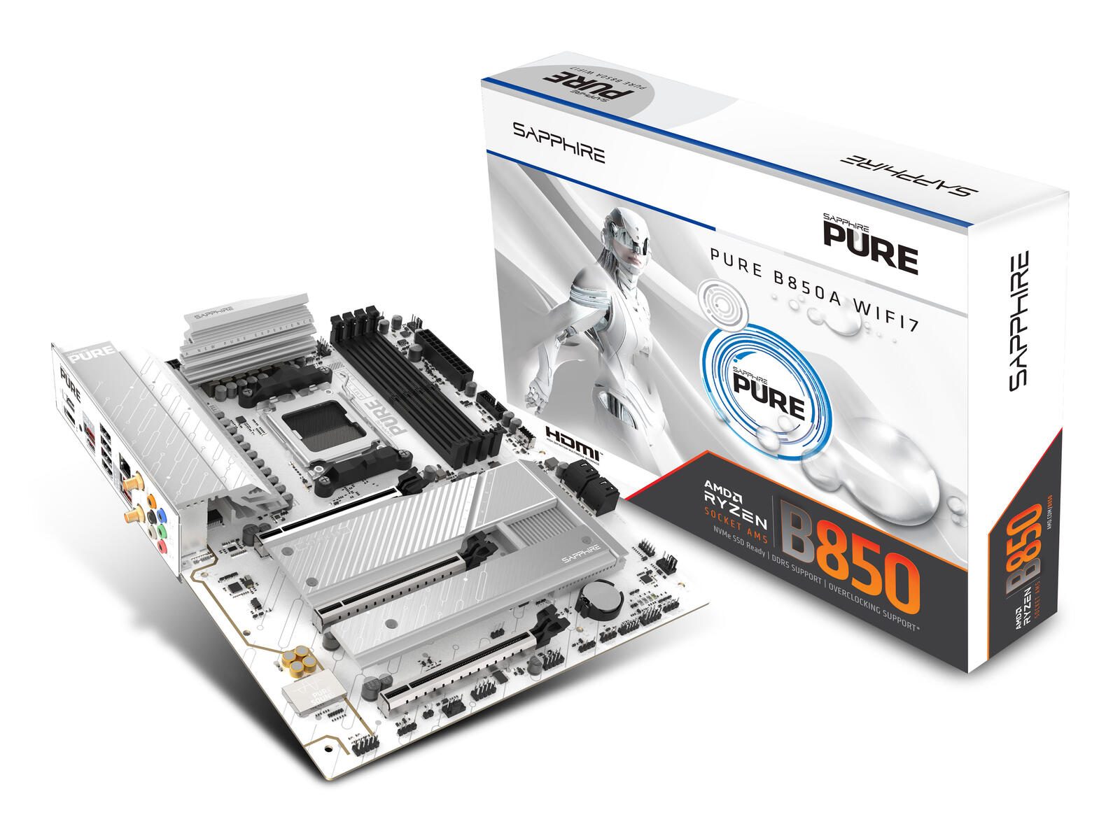 SAPPHIRE PURE B850A WIFI7 52123-11-40G
