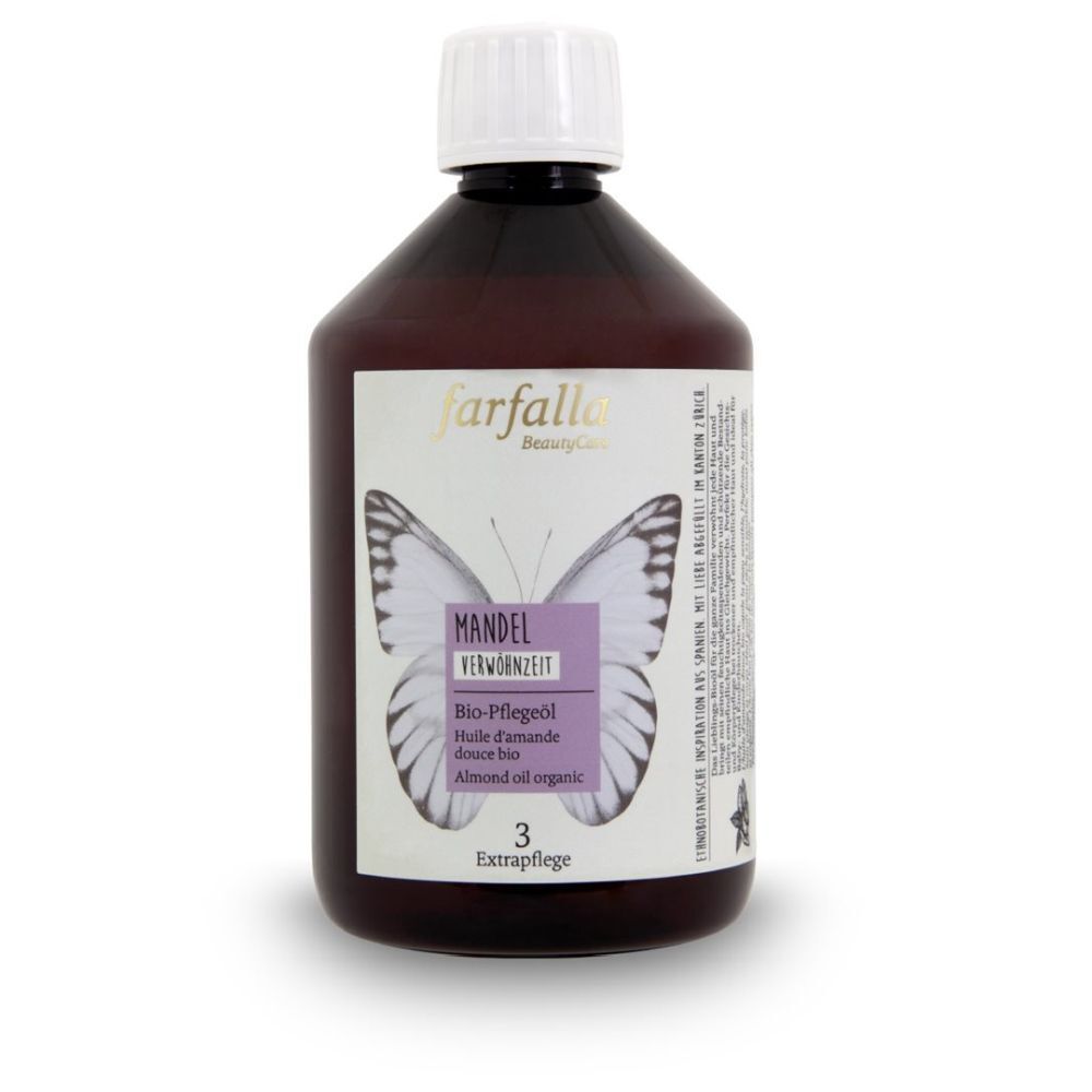 Farfalla Bio-Pflegeöl Mandel 500 ml Öl
