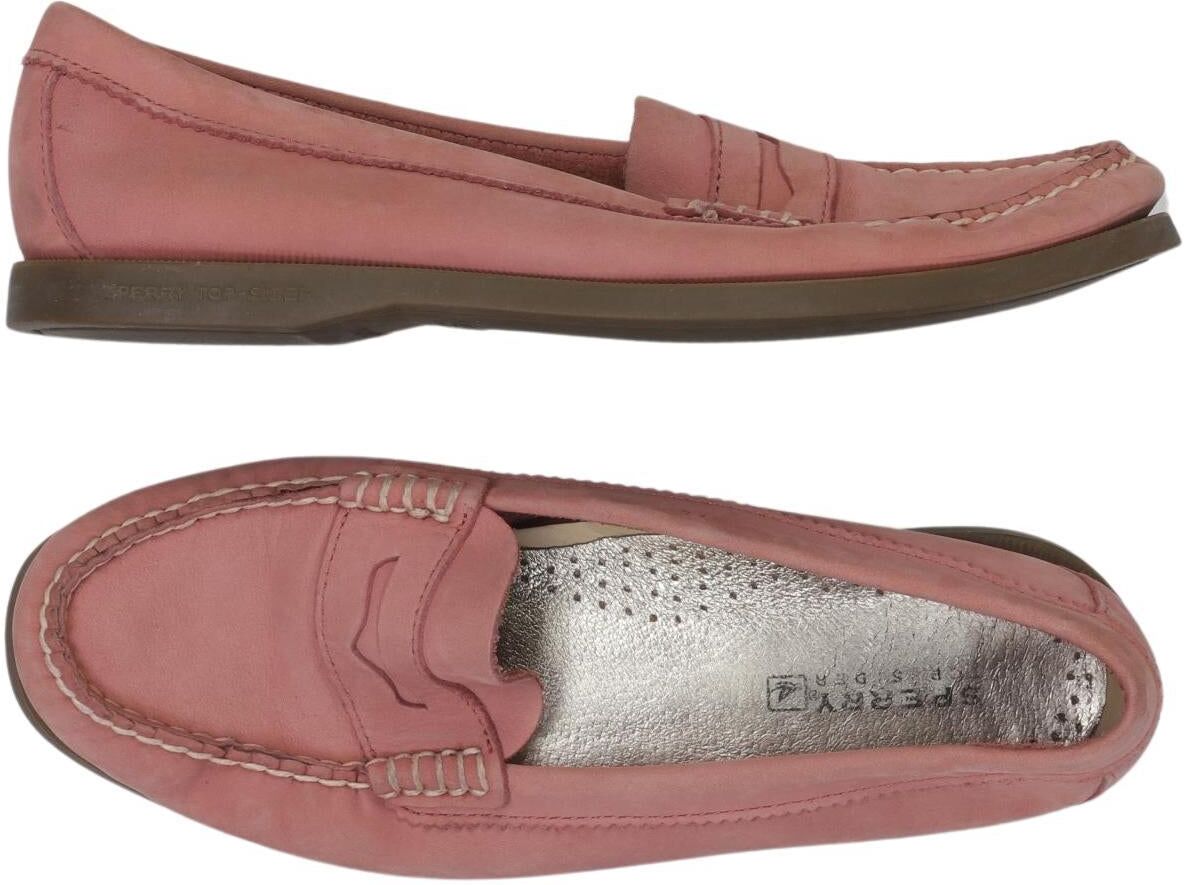 Sperry Top Sider Damen Halbschuh, Pink, Gr. EU 40 (US 8.5), Leder - Second Hand