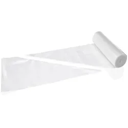 WAS Germany - Spritzbeutel, transparent, 100er Rolle,  Polyethylen