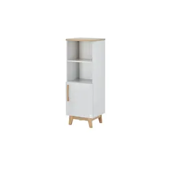 Mia & Mo Standregal  Tilda ¦ grau ¦ Maße (cm): B: 45 H: 128 T: 42.0