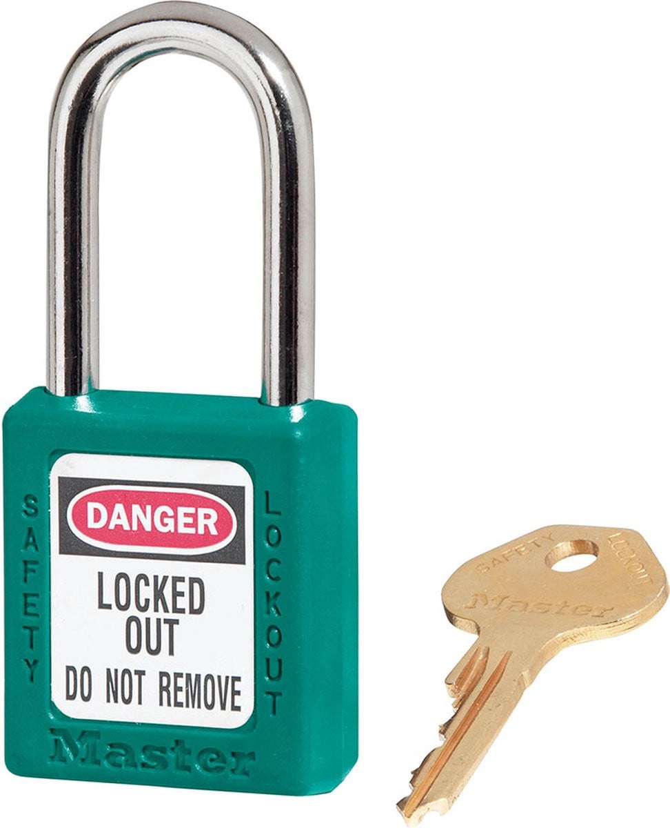 Master Lock Zenex Hangslot - Teal - 410