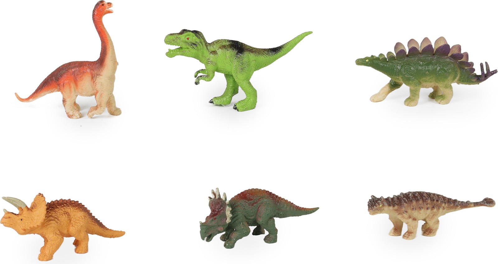 Set van 6 dinosaurussen van RAPPA