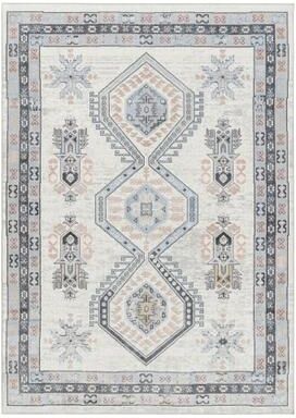 Everwash Treasure Saul Southwest Geometric Machine Washable Area Rug