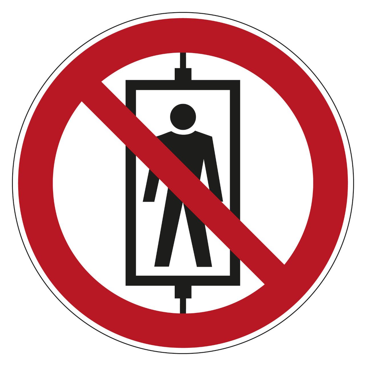 Brady PIC 216-DIA 100-B7541, Verbotsschilder - Personenbeförderung verboten (250033)