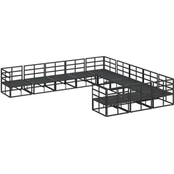 vidaXL, Gartenlounge, Samenum (ohne Tisch)