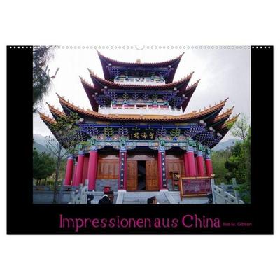 Impressionen aus China (Wandkalender 2027 DIN A2 quer), CALVENDO Monatskalender
