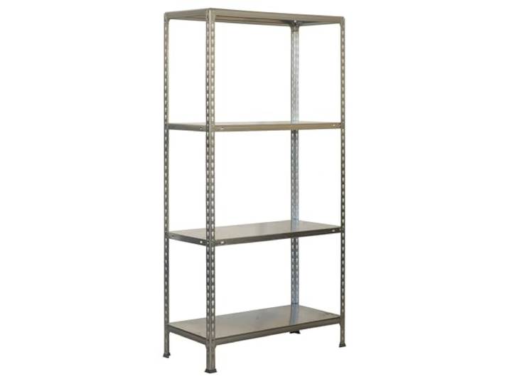 Simon Rack Metallregal 1500x1000x500 mm - Ecoclick 4 Höhen, Metallablage, Biegepunkt 70 kg, Korrosionsschutzlackierung, Klicksystem-Montage, Verzinkt