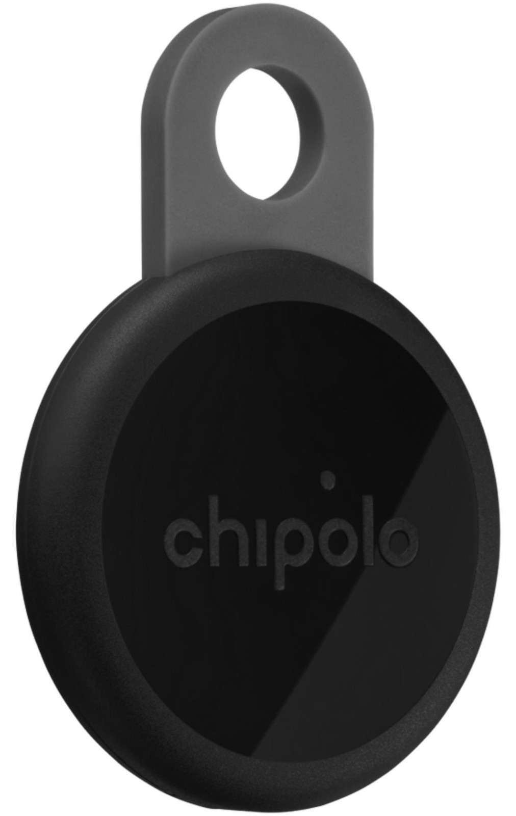 Chipolo LOOP Oplaadbare trackingtag compatibel met Apple Find My op iPhone antraciet