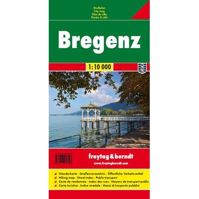 freytag & berndt Stadtplan Bregenz 1:10.000, Sonstige von , KOMPASS Freytag & Berndt, 978-3-7079-1709-3