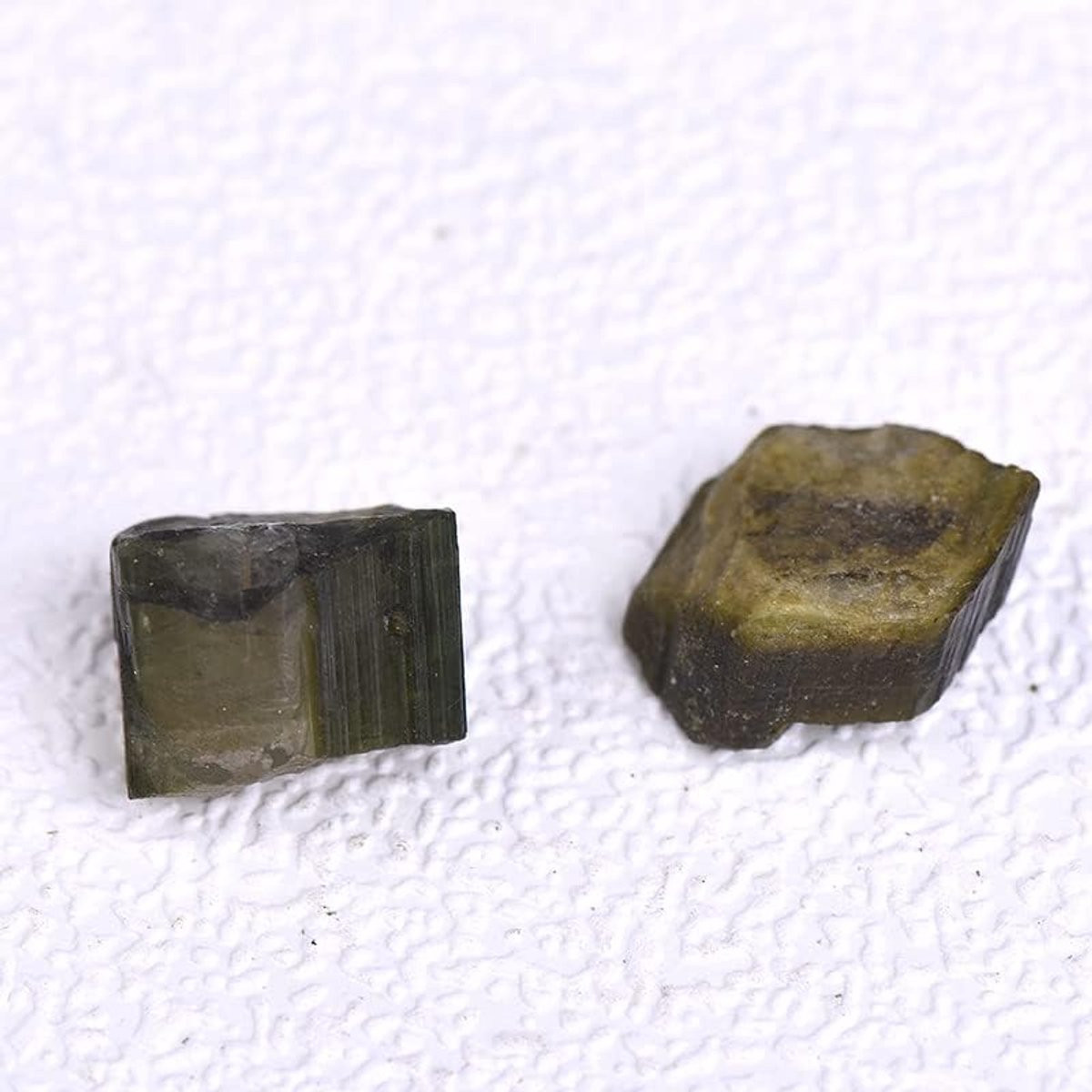 Groene Toermalijn Grind - Natuurlijk Ruw Kristal - 20g - Groen